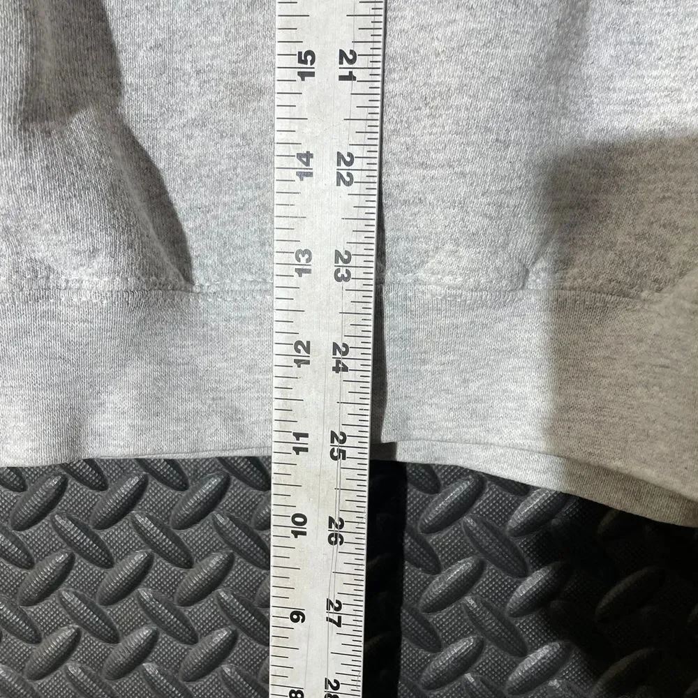 Vintage Northern Virgina Lee Ultra Weight Made In USA Gray Pullover Sweater Sz L